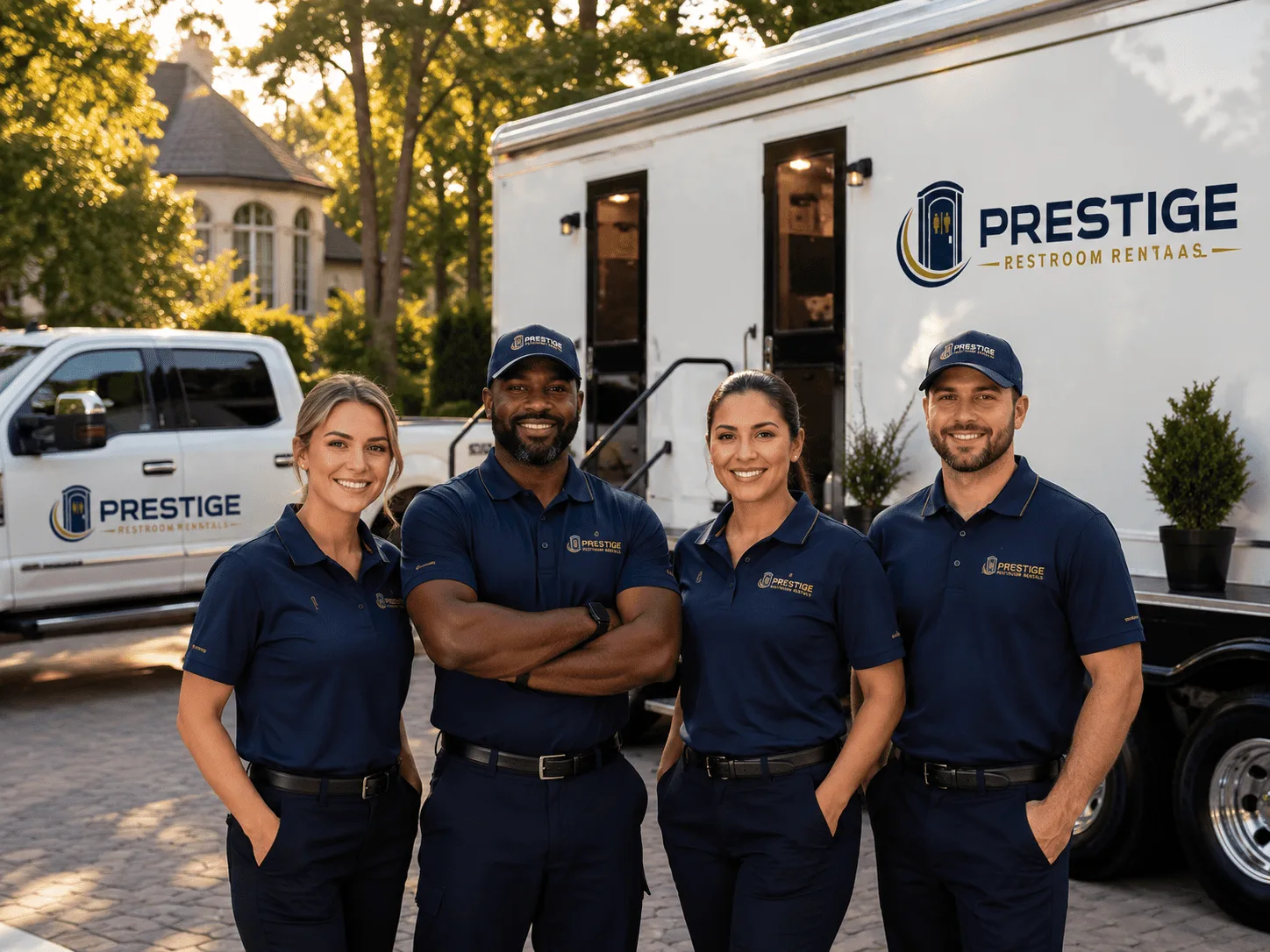 Trusted Luxury Portable Restrooms company in Lyons, MI